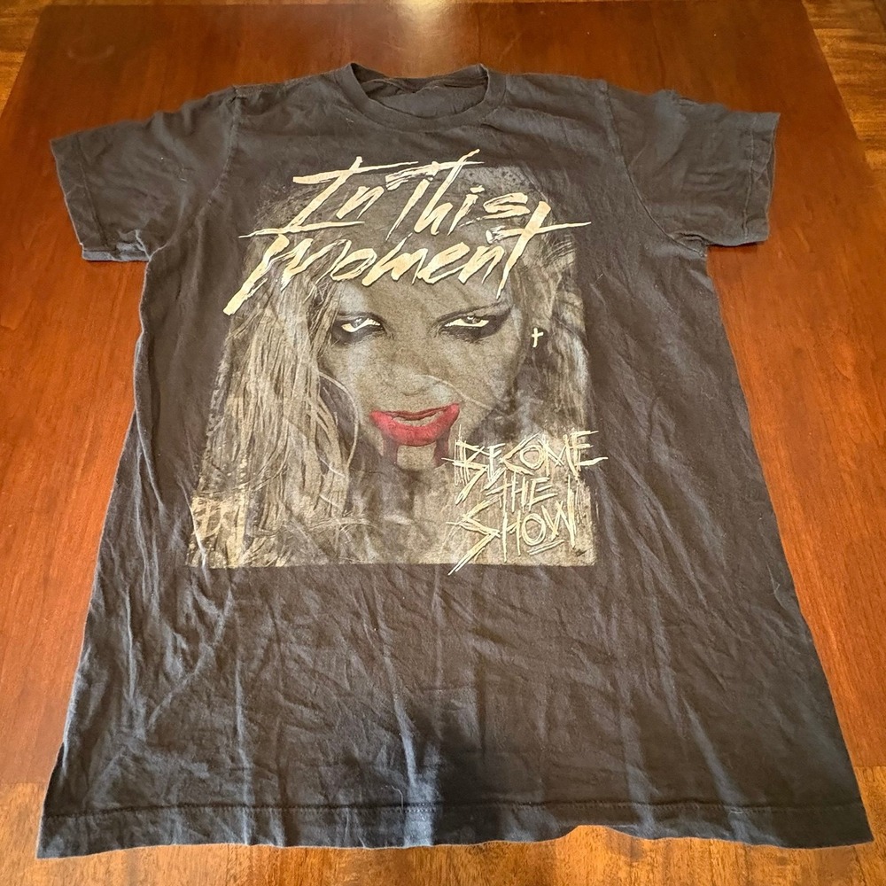 In This Moment Become The Show Graphic Band Tee Black‎ Mexium